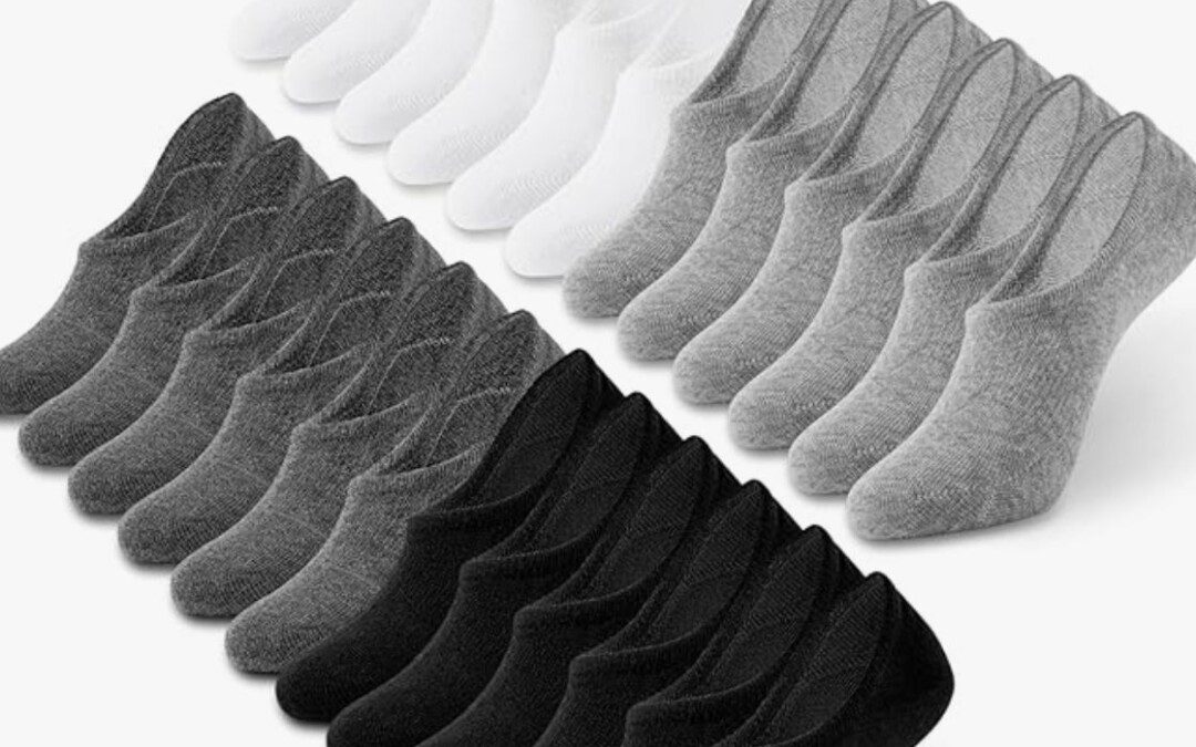 12 Pair No Show Unisex Socks for $15.99 Shipped!